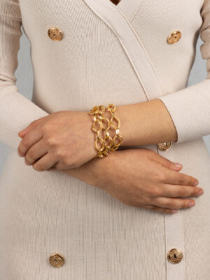 PULSERA VIENA LAMINADA EN ORO