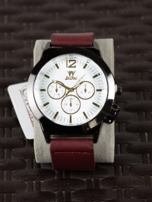 RELOJ SHI HAI HOMBRE GUINDA